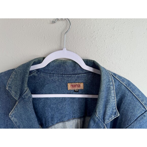 Vintage Frontier Collection Men's Denim Coat - Picture 11 of 13